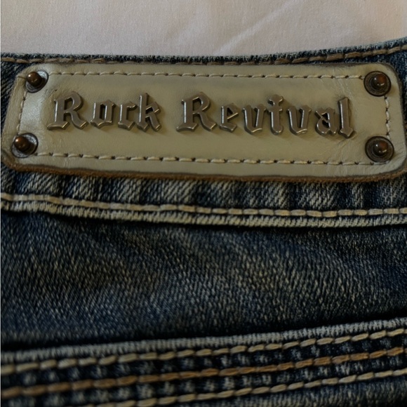 Women’s Rock Revival Jeans “Mandy”Medium Wash Boot Cut Size 26 X 29 - Picture 5 of 16